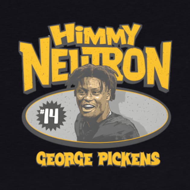 George Pickens Pittsburgh Himmy Neutron by dany artist